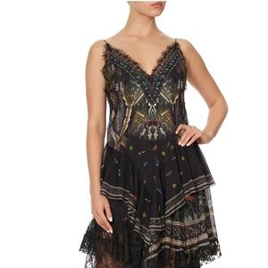 *NWT* Camilla Layered Asymmetrical Dress